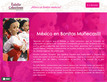 Tablet Screenshot of munecasmexicanas.com